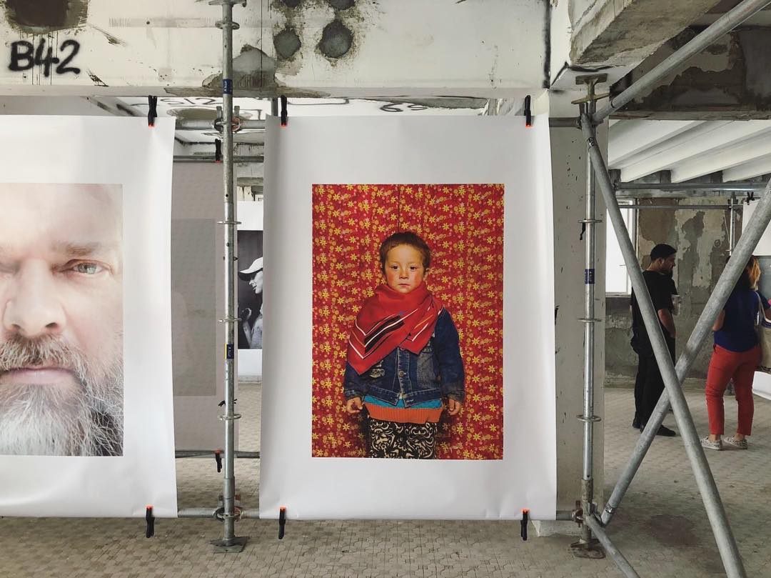2/F Photo Show Space from BE THERE - Design Festival in Sham Shui Po by dtby_, Ron Wan, and Mildred Cheng.