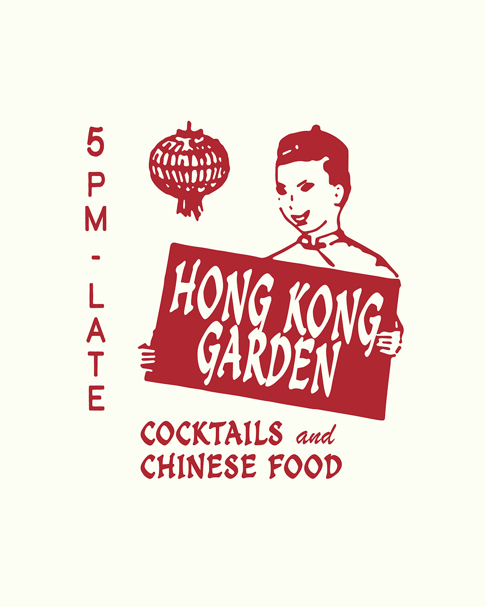 Ron Wan presents Hong Kong Garden at Honky Tonks Tavern, Central. Incomparable American Chinese food featuring the famous Honey Prawn Toast and Babygirl Apple Cider slush.