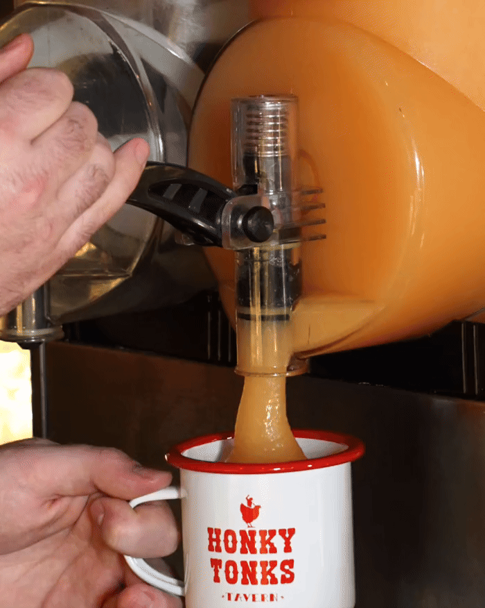 Ron Wan presents Hong Kong Garden at Honky Tonks Tavern, Central. Incomparable American Chinese food featuring the famous Honey Prawn Toast and Babygirl Apple Cider slush.
