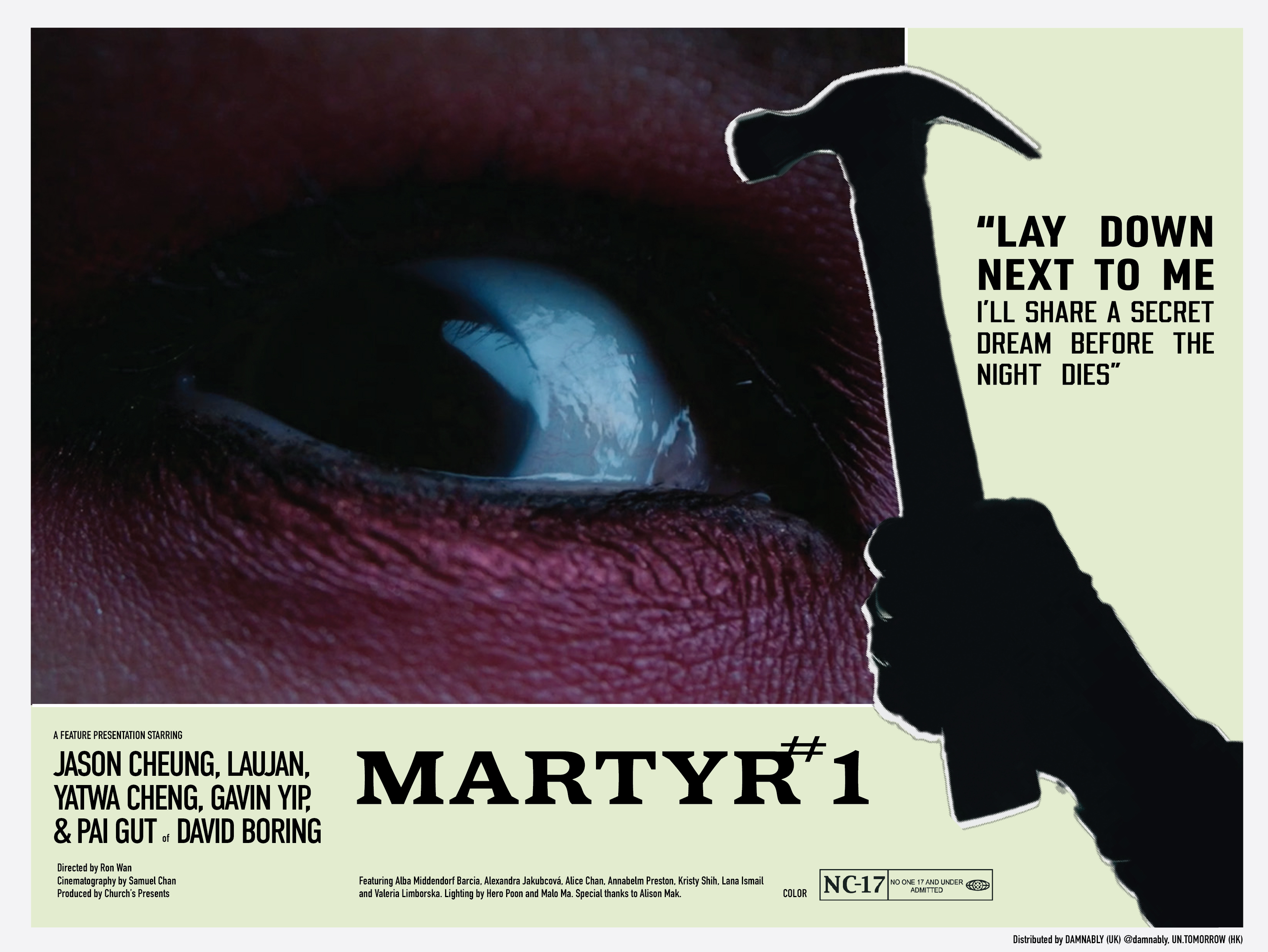 Ron Wan with David Boring new music video Martyr#1 and the release of the album Liminal beings and Their Echoes.