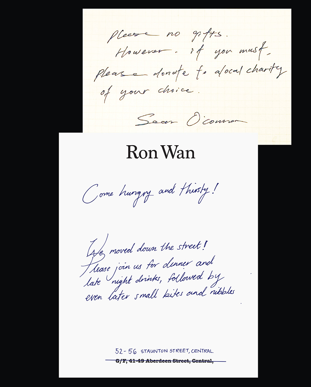 Design and Production of HouseWarming at AER Aesthetic Radio in Central, Hong Kong. Hosted by Ron Wan and Sean O'Connor with cocktails by Nikita Matveev featuring Gothgirl 72 by Ron Wan, Neon Cider, and Heroes Beer Company.