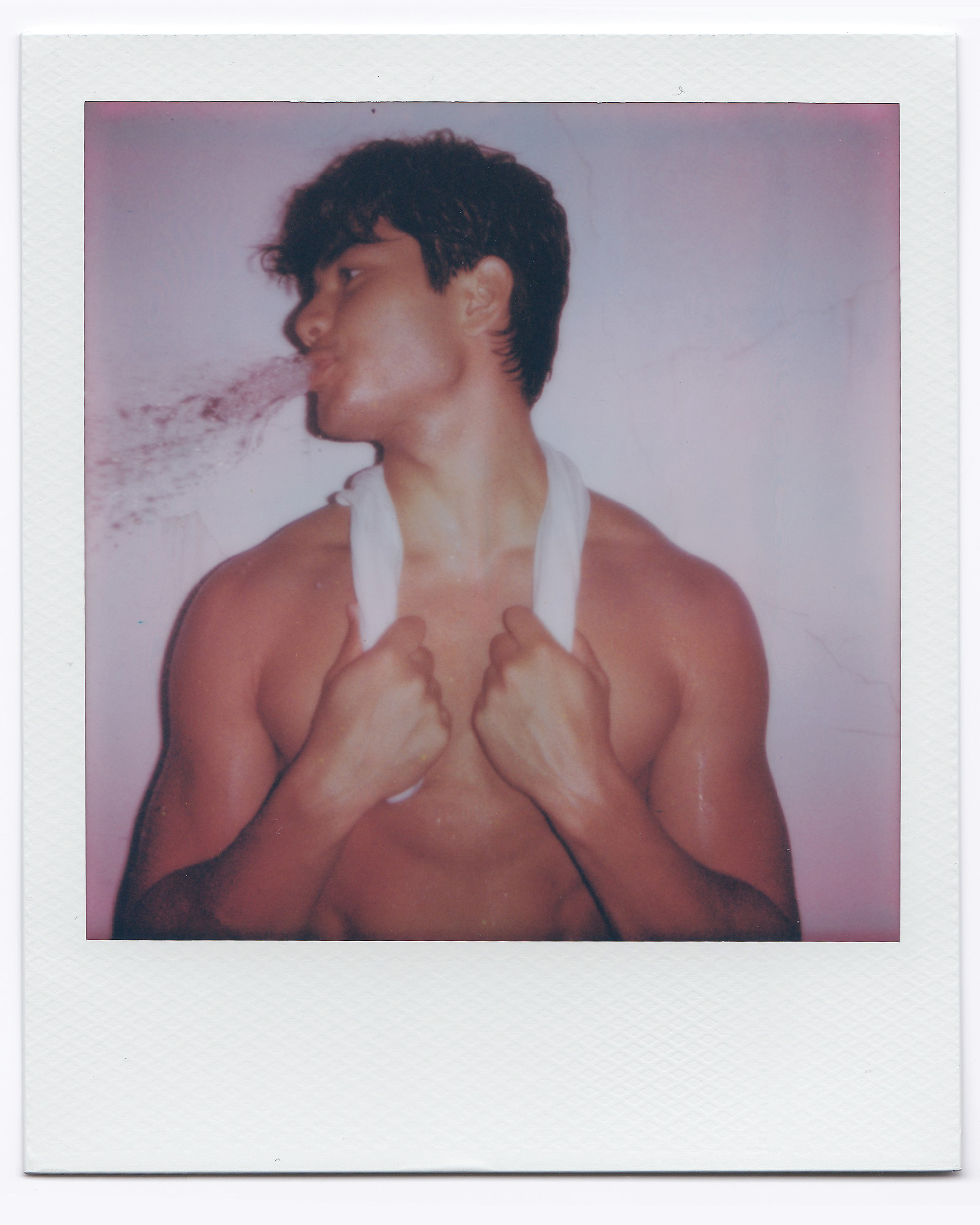 Ron Wan: Max Holmstrom Featuring Model Max Holmstrom photographed by Ron Wan in Hong Kong.